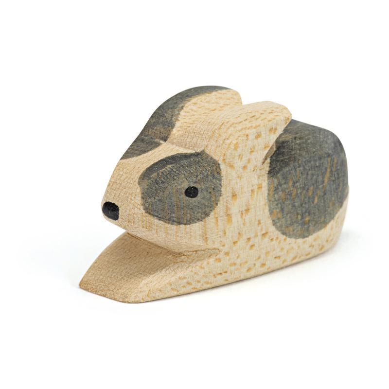 Ostheimer Wooden Toys,Small Rabbit, Black and White,CouCou,Toy