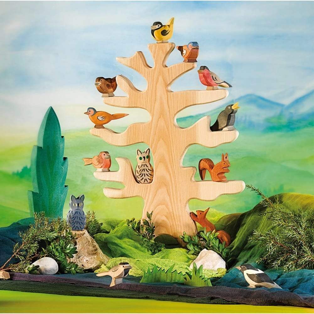 Ostheimer Wooden Toys,Black Bird,CouCou,Toy