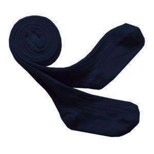 Collegien,Ribbed Tights, Midnight Navy,CouCou,Girl Shoes, Socks & Tights