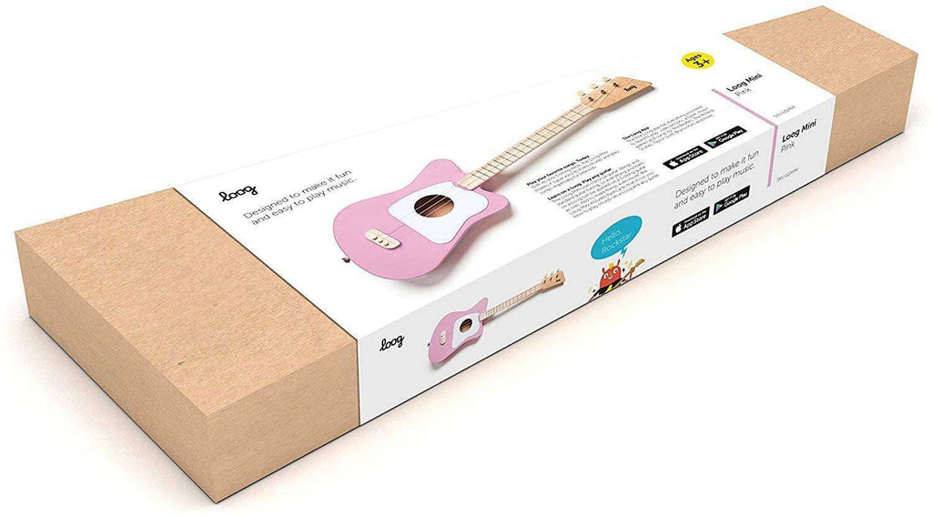 CouCou,Loog Mini Guitar in Pink,CouCou,Toy