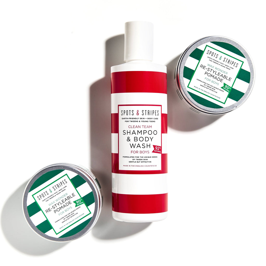 Spots & Stripes,Boys Wax Wonder Re-Stylable Pomade,CouCou,MMK Apothecary