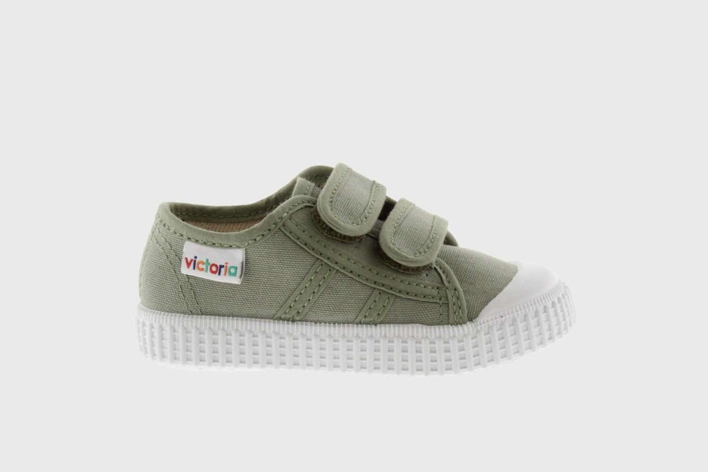 Victoria Shoes,Double Velcro, Aloe,CouCou,Boy Shoes & Socks